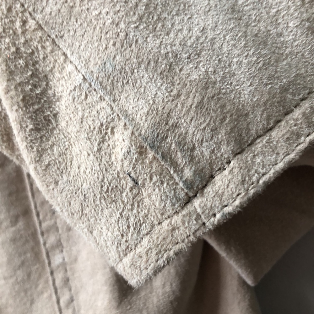 Chico’s leather suede zip jacket - Picture 6 of 7